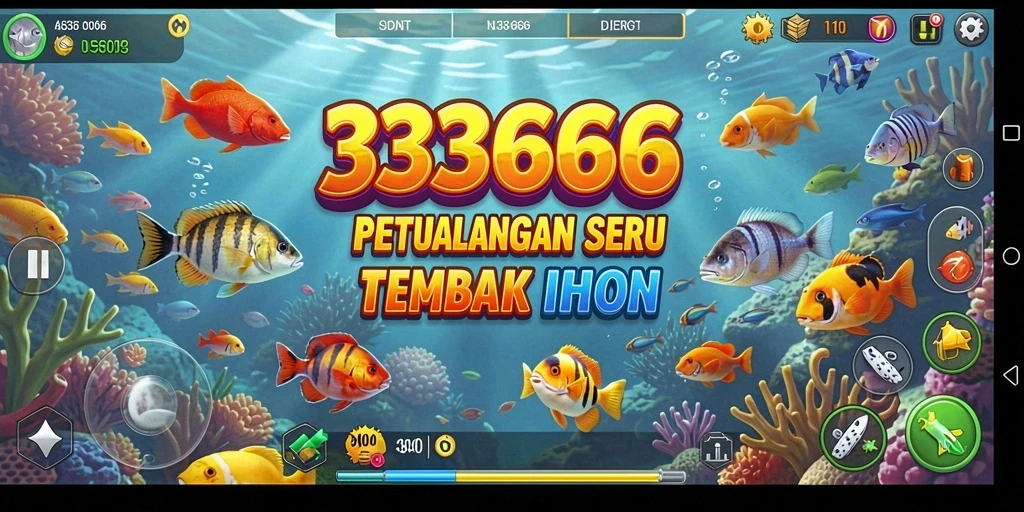 Tangkapan layar gameplay seru dari <strong>333666</strong> yang menampilkan aksi Tembak Ikan.