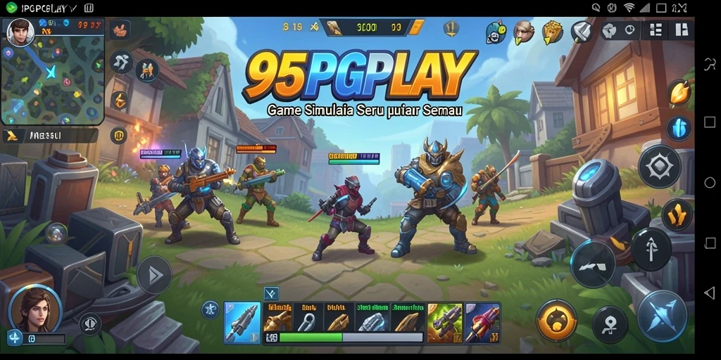 Gambaran gameplay menakjubkan dalam 95PGPLAY.