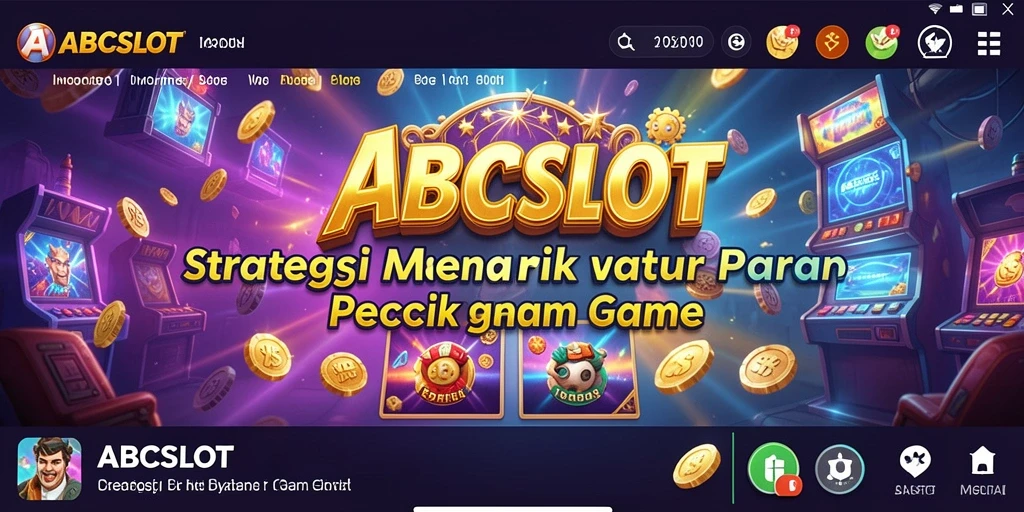 Tampilan gameplay strategis yang menarik dan kompetitif dalam ABCSLOT.