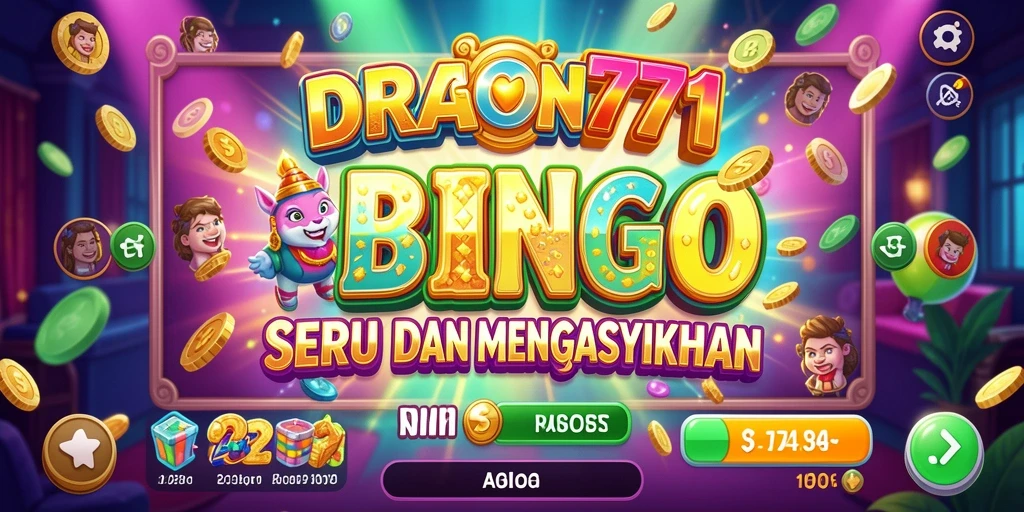 Tampilan gameplay Bingo DRAGON777 yang seru dan penuh aksi.