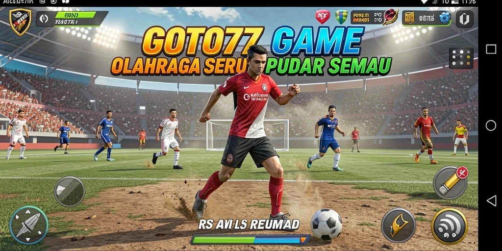Tampilan gameplay seru GOTO77 dengan suasana kompetitif.