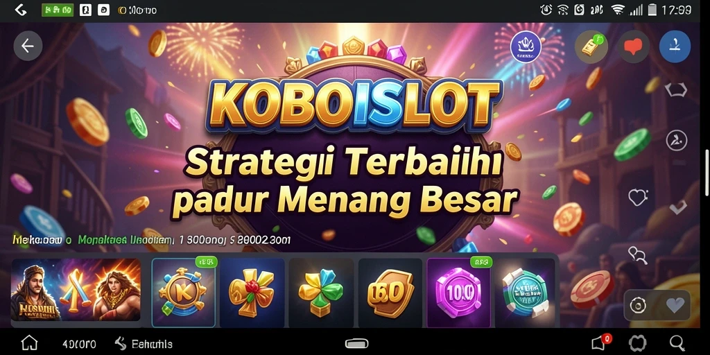 Tampilan gameplay seru dan strategis di KOBOISLOT.
