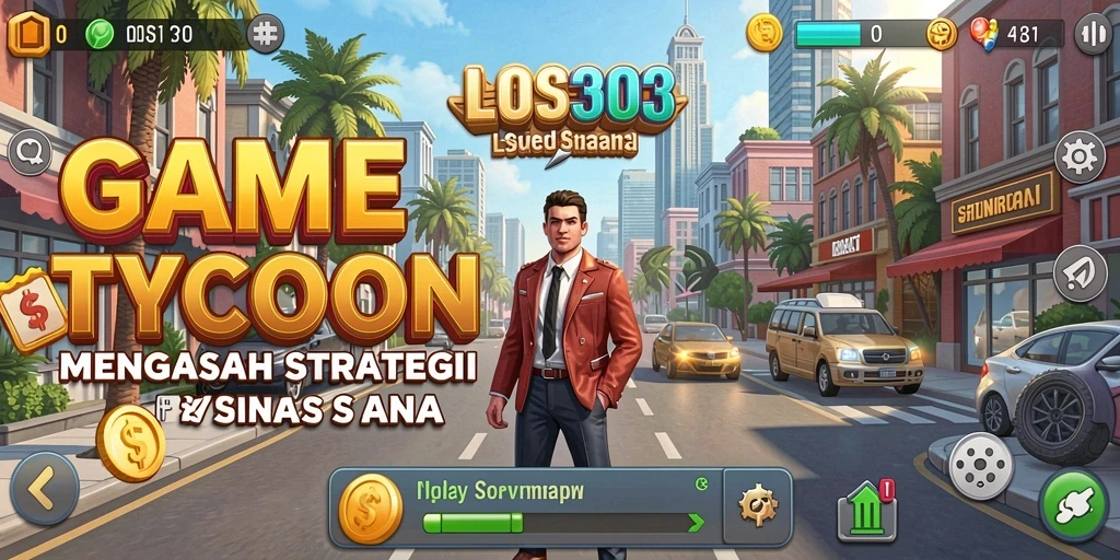Tampilan permainan <strong>LOS303</strong> yang menakjubkan dan gameplay Tycoon yang mendalam.
