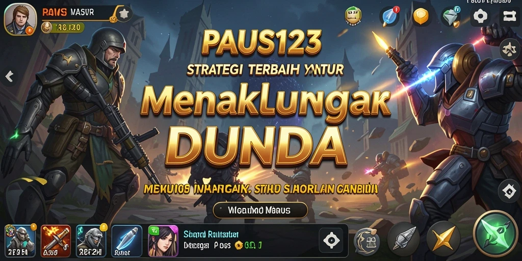 Gameplay PAUS123 yang memukau dan menantang strategi.