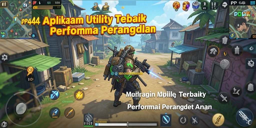 Tampilan antarmuka PP444 yang intuitif dan mudah digunakan untuk optimasi.