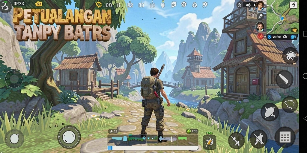 Gameplay seru di dunia terbuka RR33 dengan eksplorasi tanpa batas.