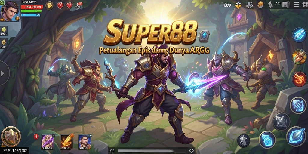 Gameplay SUPER88 menampilkan aksi seru dan petualangan epik.
