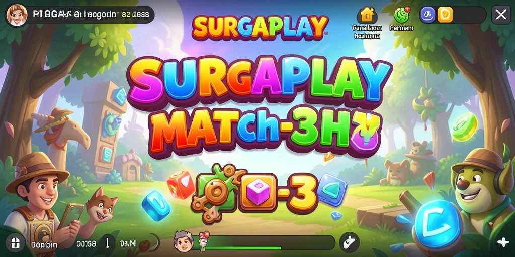 Gameplay seru dan menantang dari SURGAPLAY dengan tampilan grafis yang menarik.