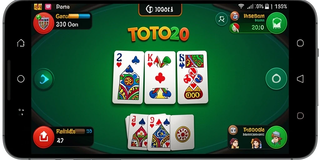 Screenshot permainan TOTO20 yang menampilkan aksi seru Domino.